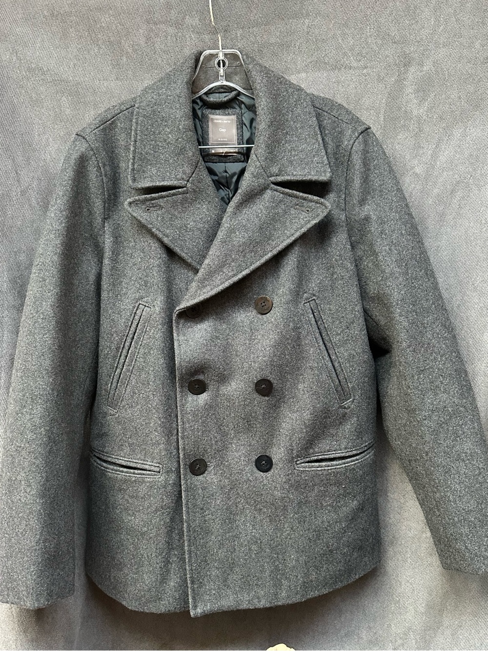 Gap wool peacoat grey women’s size medium